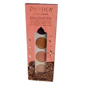 NEW Pacifica Enlighten Eye Brightening Creaseless Eye Shadow Palette Urchin
